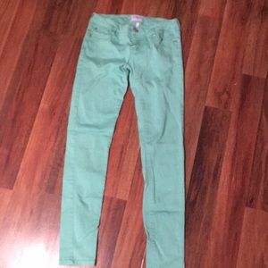 ❄️Celebrity Pink Mint Skinny Jeans